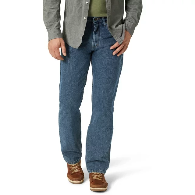 Wrangler Men's and Big Men's Relaxed Fit Jeans